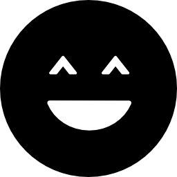 Smiley square face icon