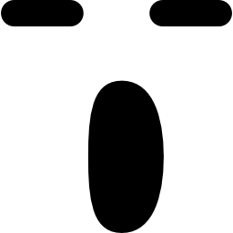 faccia quadrata di emoticon di canto icona