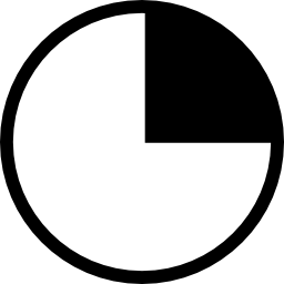 Circular graphic icon
