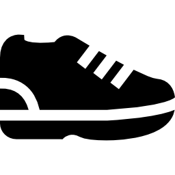 chaussures de course Icône