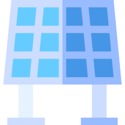 Solar panel icon