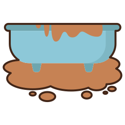 Mud therapy icon