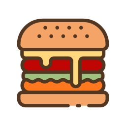 hamburguesa icono