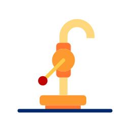 Hand pump icon