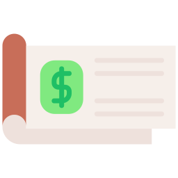 Cheque icon