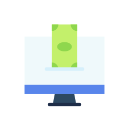 Online payment icon