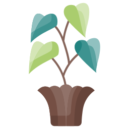 Plant pot icon