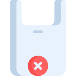 keine plastiktüten icon