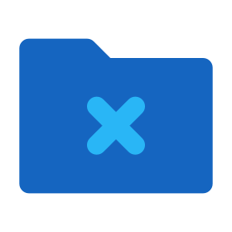 Empty folder icon