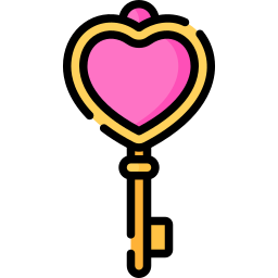 Love key icon