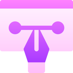 software de diseño gráfico icono