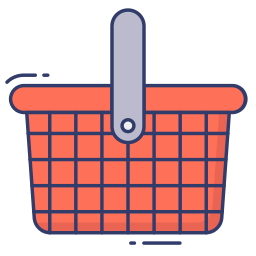 Shopping basket icon