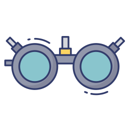 testowanie okularów ikona