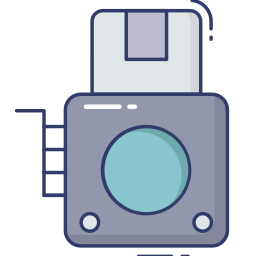 Camera lens icon