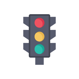 Traffic light icon