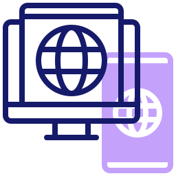 Global network icon