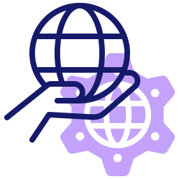 Глобальные услуги иконка