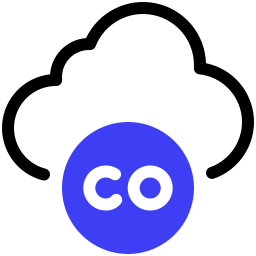 monossido di carbonio icona