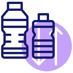 Recycle bottle icon