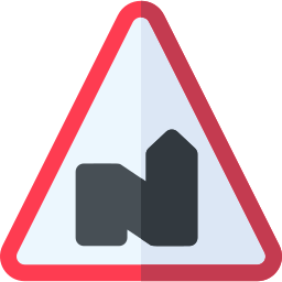 Right bend icon