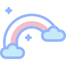 arco iris icono