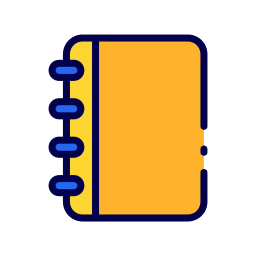 cuaderno icono