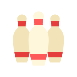 Bowling pins icon