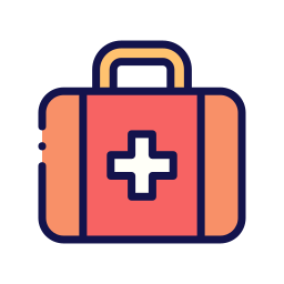 First aid kit icon