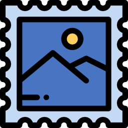 francobollo icona