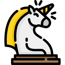 unicornio icono