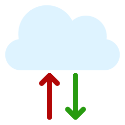 Cloud sync icon