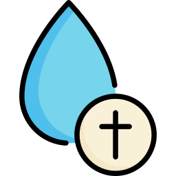 Holy water icon