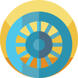 ashoka-chakra icoon