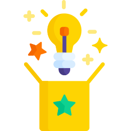 Creative idea icon