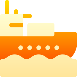 barca da carico icona