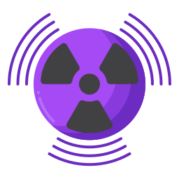 rayon gamma Icône