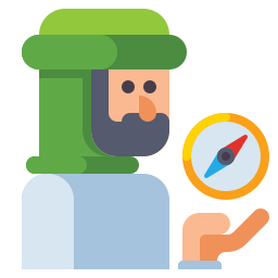 Tour guide icon