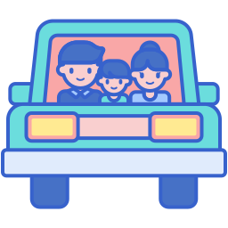 Family car icon