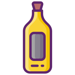 Бутылка рома иконка