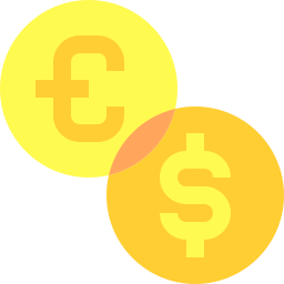 Money exchange icon