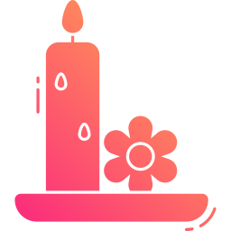candela profumata icona