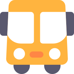 École de bus Icône