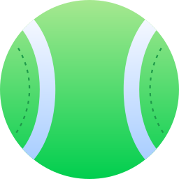 Теннисный мяч иконка