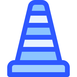 Traffic cone icon