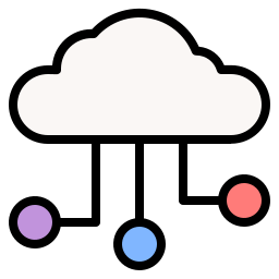 Cloud computing icon