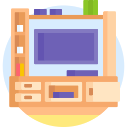 Tv table icon