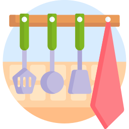 Kitchen utensil icon