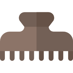 Hair clamp icon
