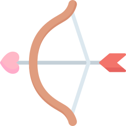 flèche de cupidon Icône