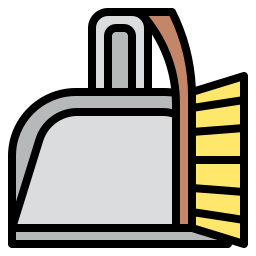 Cleaning materials icon